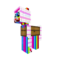 Rainbow Candy Cane Chest