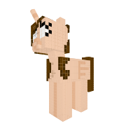 herobrine girl pony