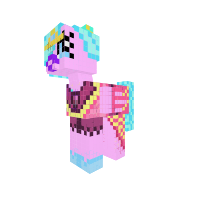Crystal pink heart