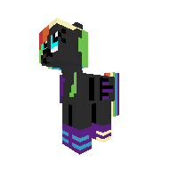 Rainbow Pony Adoptable!