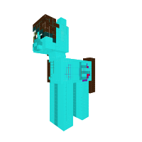 My sis as a pony