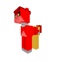 Foxy Pirate FNAF version pony