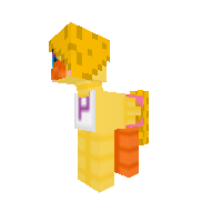 Toy Chica FNAF 2 version pony