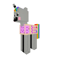 neon cat