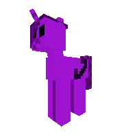 Purple Pony/Phone Pony