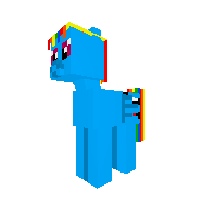 X Rainbow Dash