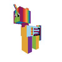 Rainbow Pony
