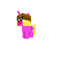 me with golden bunny hat on
