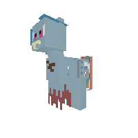 Zombie Ponies:Rainbow Dash