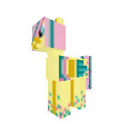 ffluttershy rainbow power pony