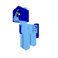 Sapphire Blossom with cutiemark