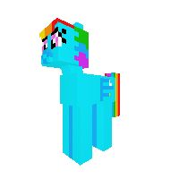 Rainbow dachy
