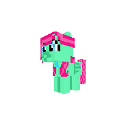 FlutterCrystal with cutie mark!