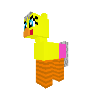 toy chica on stage