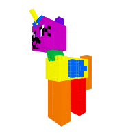 Rainbow  Pony