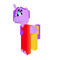 Purple Moon in a Sunset Dress