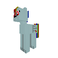 werewolf rainbow dash