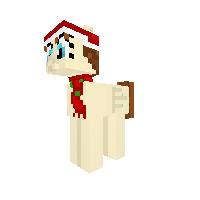 My new pony character Chiristmas edition#plz rad discript