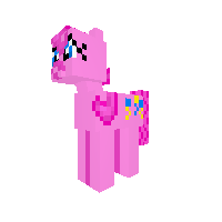 Pinkie Pie with a Cupcake on her head!