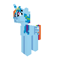 Princess alicorn rainbow dash