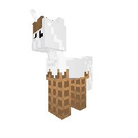 Vinilla Icecream pony with chocolate syrup *READ DESC*