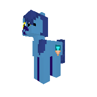 blue cream