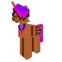 My friends oc pony princesss crystal