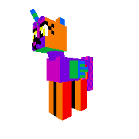 rainbow pony