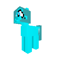 cyan the pony