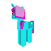 blue pink rain