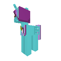 pink blue rain
