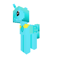 Diamond birthstone pony