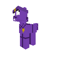 Purple pony