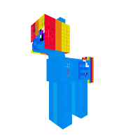 remake of my first shot at making rainbow dash REMAKE i say i have way better rainbow dashes