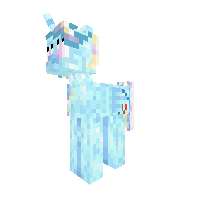 Crystal Rainbow Dash Alicorn