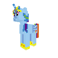 Princess Rainbow Dash (with crown)